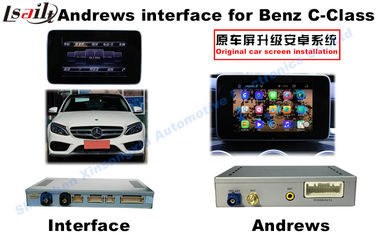 Giao diện ô tô BENZ NTG5.0 9-12V Android Front View 720P / 1080P