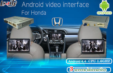 Honda Multimedia Video Interface Android Navigation, Headrest Dispaly, Mobile Phone Mirrorlink