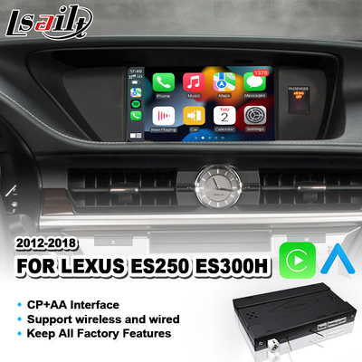 Giao diện Carplay tự động Android không dây cho Lexus ES 250 300H 350 200 Điều khiển chuột 2012-2018