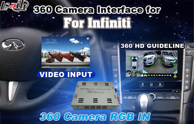 Chứng chỉ CCC CE Giao diện camera lùi HD cho Infiniti Q50 / Q50L / Q60, 100 * 80 * 30MM