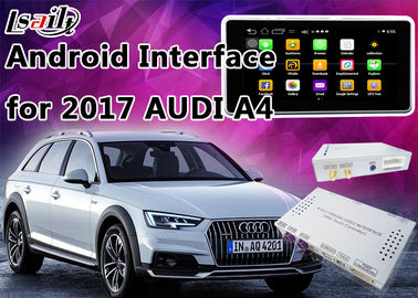 Giao diện video đa phương tiện điều hướng AUDI A4 Andorid 2017 với Mirrorlink tích hợp, WIFI, Đường hướng dẫn đỗ xe