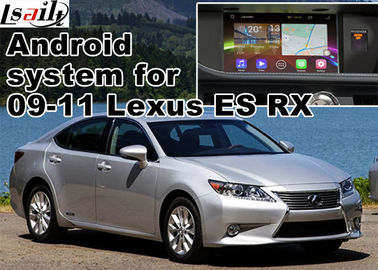 Lexus ES RX NX IS Hệ thống định vị GPS cho ô tô với màn hình cảm ứng nhìn từ phía sau TV màn hình truyền video Android 5.1