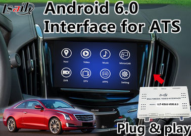 Điều hướng Giao diện Android Auto Đơn vị tất cả trong một cho Cadillac ATS ESCALADE với Mirrorlink tích hợp, Bluetooth