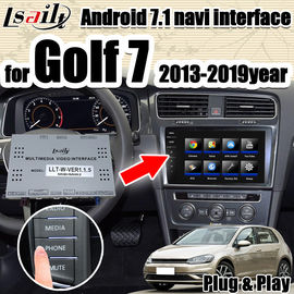 Hộp điều hướng tích hợp giao diện video Android 7.1 9.0 Volkswagen cho VW Golf 7