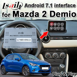 Giao diện video đa phương tiện Android 7.1 cho Mazda 2 3 5 6 CX-5 CX-3, v.v. hỗ trợ điều hướng Android, CarPlay Yandex ..