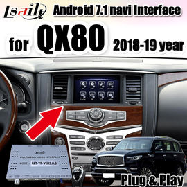 Giao diện radio trên ô tô Android Auto Interface cho Infinite QX80 2018-2019 năm 2018-2019 với RAM 3G, ROM 32G, Android auto
