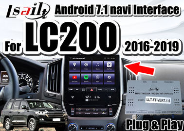 Giao diện Lsailt Android Auto cho Land Cruiser 2016-2019 LC200 tích hợp CarPlay, YouTube, Định vị GPS