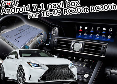 Lexus RC350 RC300h RC200t RCF Hộp định vị GPS Giao diện video youtube Google play carplay không dây tùy chọn