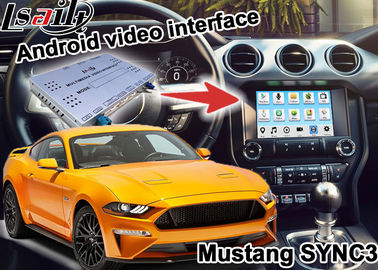 Mustang SYNC 3 Android Hộp định vị GPS WIFI BT Ứng dụng Google giao diện video carplay không dây