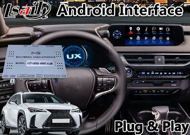 Lsailt Điều hướng GPS Android 9.0 Giao diện video Lexus cho UX250 Điều khiển bàn di chuột GPS 2018-2020 UX 250