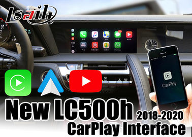 Điều hướng đa phương tiện trên ô tô CarPlay / Android Auto cho Lexus LC500h 2018-2020 Với YouTube
