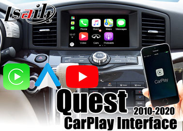 YouTube Waze Google Map Carplay Giao diện Carplay cho Nissan 2012-2018 Quest