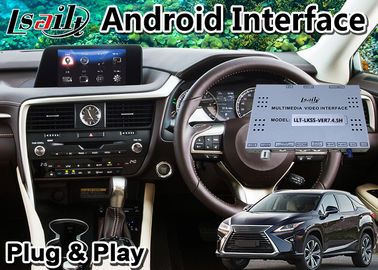 Giao diện đa phương tiện Android Lsailt cho Lexus RX200t RX350 Với Google / waze / Carplay
