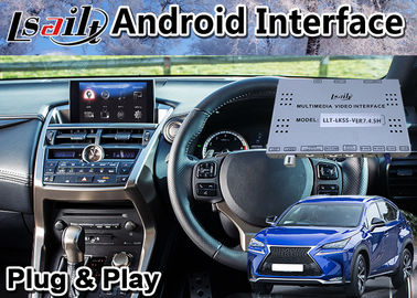 Giao diện video điều hướng Android 4 + 64GB Lsailt cho Hộp định vị GPS trên ô tô Lexus NX200t nx200t