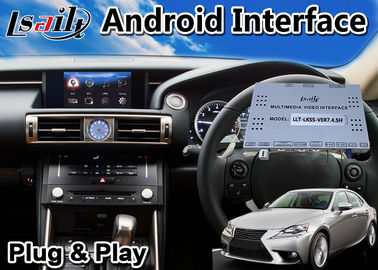 Giao diện xe hơi Android Lsailt 4 + 64GB cho Lexus IS250, Hộp điều hướng Gps cho IS 250