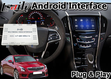 Giao diện video đa phương tiện Lsailt Android 9.0 cho hệ thống Cadillac ATS 2014-2020 CUE, Định vị GPS trên ô tô Cắm và chạy