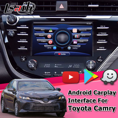 Bộ xử lý PX6 Giao diện Android Carplay SGS cho Toyoat Camry V70 2018 carplay android auto