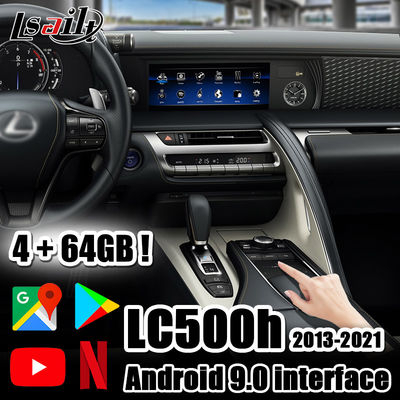 GPS Android Box cho LEXUS LX570 LC500h 2013-2021 Giao diện video Android với CarPlay, YouTube, Android Auto by Lsailt