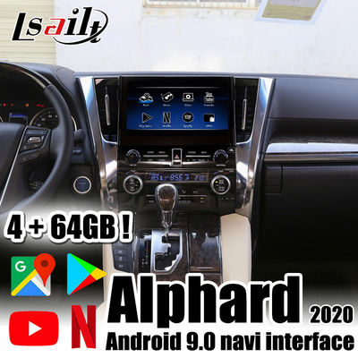 Giao diện CarPlay / Android 4 + 64GB bao gồm HEMA, NetFlix Spotify cho Alphard Toyota Camry