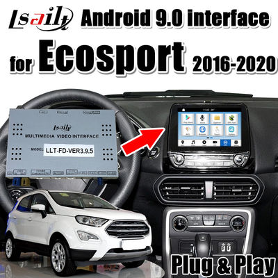 Giao diện điều hướng Android Ford cho Ecosport Fiesta Focus Kuga hỗ trợ carplay, android auto, index, netflix