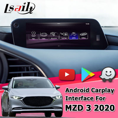 Hộp định vị GPS Android cho Mazda 3 2019 để trình bày tùy chọn carplay