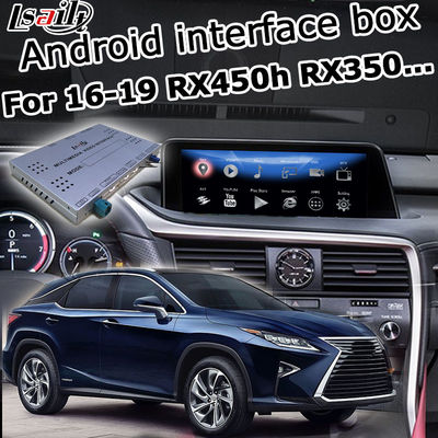RX350 RX450h Giao diện video Lexus 16-19 Phiên bản 4GB RAM Hộp điều hướng Android carplay