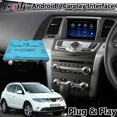 Giao diện video đa phương tiện Lsailt 4 + 64GB Auto Android Carplay cho Nissan Murano Z51