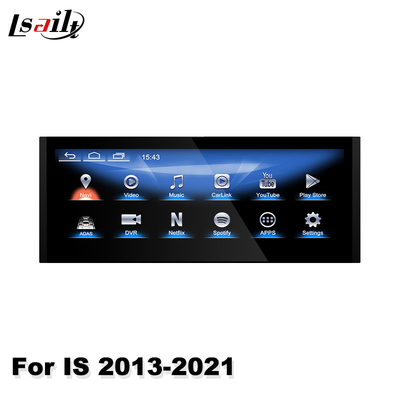 Màn hình Carplay Android đa phương tiện Lsailt 10,25 inch cho Lexus IS350 IS200T IS300H IS250