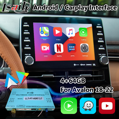 Hộp giao diện video Android cho Toyota Avalon Camry RAV4 Majesty Với Carplay không dây