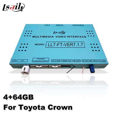 Giao diện video Carplay Android Lsailt 4GB cho Toyota Crown AWS215 AWS210