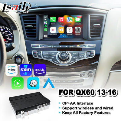 Giao diện tự động Android Carplay không dây Lsailt cho Infiniti QX60 2013-2016