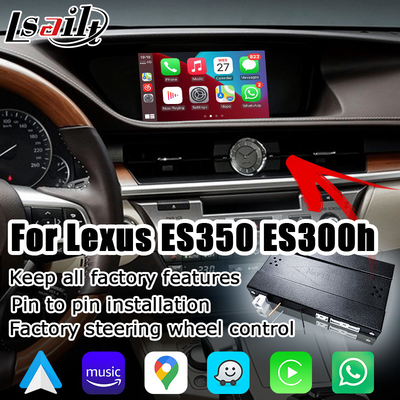 Lexus ES ES350 ES250 ES300h không dây carplay android hộp phản chiếu màn hình tự động mô-đun Lsailt