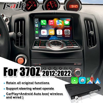 Giao diện Android Auto CarPlay cho Nissan 370Z Pathfinder Infiniti QX hỗ trợ camera lùi