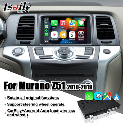 Giao diện CarPlay cho Nissan Murano Z51 2010-2019 Maxima GT-R với Hệ thống Linux của Lsailt