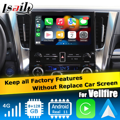 Toyota Alphard Vellfire AH30 series Android Carplay hộp giao diện Qualcomm 6125 8+128GB