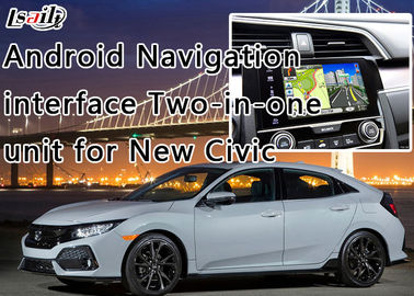 Hệ thống điều hướng giao diện Android Auto Đơn vị tất cả trong một cho Civic 2016 - 2017