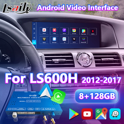 Lsailt 8+128GB Android Multimedia Carplay Interface Box cho Lexus LS LS600h LS460 2012-2017