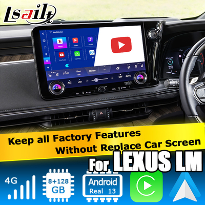Giao diện đa phương tiện Android 13 8+128 cho Lexus LM LM350h 2023