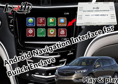 Giao diện GPS Android Auto cho 2014-2018 Hỗ trợ Enclave Envision Encore Regal CarPlay Miracast yandex Youtube