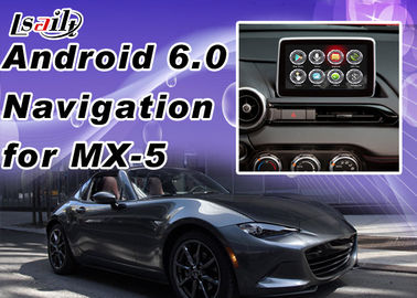 Plug &amp; Play Giao diện Android Auto cho Mazda MX-5 2 3 6 CX -3 CX -5 Ứng dụng hỗ trợ Miracast WIFI Yandex Bản đồ trực tuyến