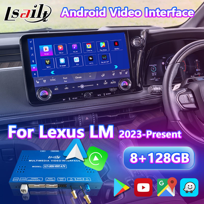 Lsailt Android Carplay Multimedia Video Interface cho 2023-Lexus hiện tại LM LM350h LM500h