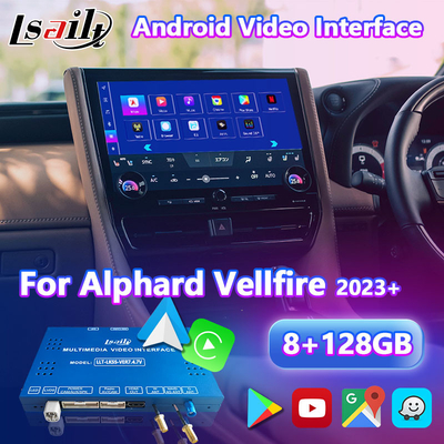 Lsailt Android Carplay Multimedia Video Interface cho Toyota Alphard Vellfire 40 Series hiện tại 2023