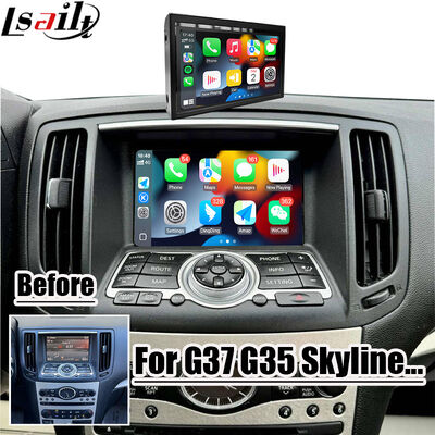 Màn hình Android Auto CarPlay không dây 7 inch Lsailt cho Infiniti G37 G25 G35 Skyline 370GT (V36) Q40 2007-2014 Màn hình cảm ứng HD
