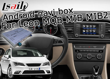 Giao diện video trên ô tô 6,5 8 inch, Hộp điều hướng Android cho ghế Leon MQB MIB MIB2