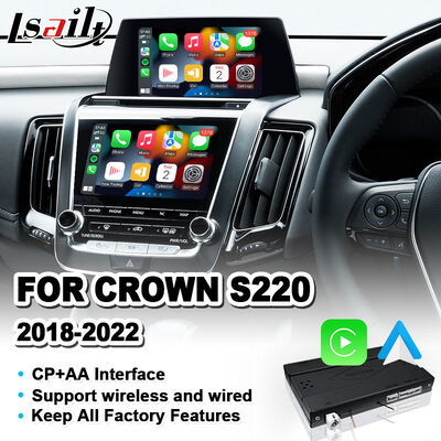 Lsailt Wireless Android Auto Carplay Interface cho Toyota Crown S220 2018-2022