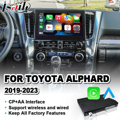 Giao diện Lsailt Android Auto Carplay không dây cho Toyota Alphard Vellfire JBL Phiên bản Cao cấp 2019 - 2023