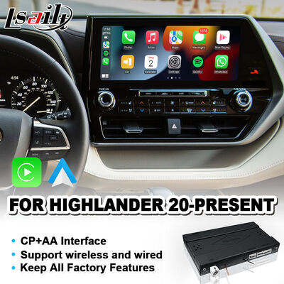Lsailt Wireless Android Auto Carplay Interface cho Toyota Highlander hiện tại
