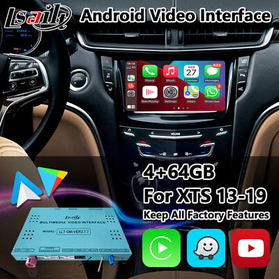 Giao diện đa phương tiện video Carplay Android Lsailt cho hệ thống CUE Cadillac XTS 2013-2019