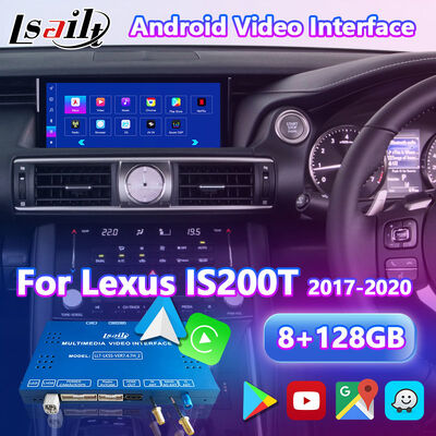 Lsailt Android Carplay Interface cho Lexus IS200T IS300H IS350 IS300 F Sport AWD IS XE30 2017-2020