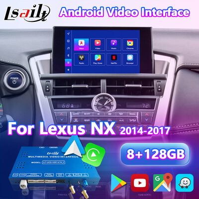 Lsailt Android Multimedia Video Interface cho Lexus NX300h NX200t NX F-Sport Touchpad Control 2014-2017